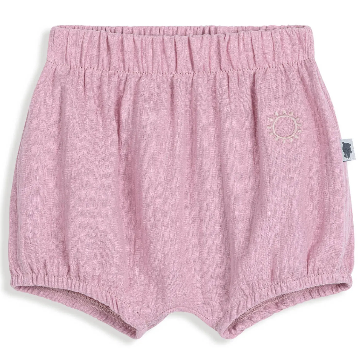 Ubranka Dziecięce|Spodenki | Pink no More Bloomersy muślinowe - DUSTY PINK