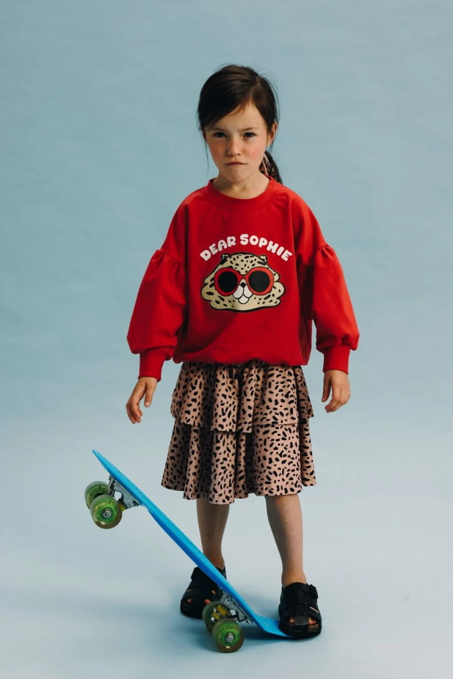 Bluza bufiasta - chomik ceglasty