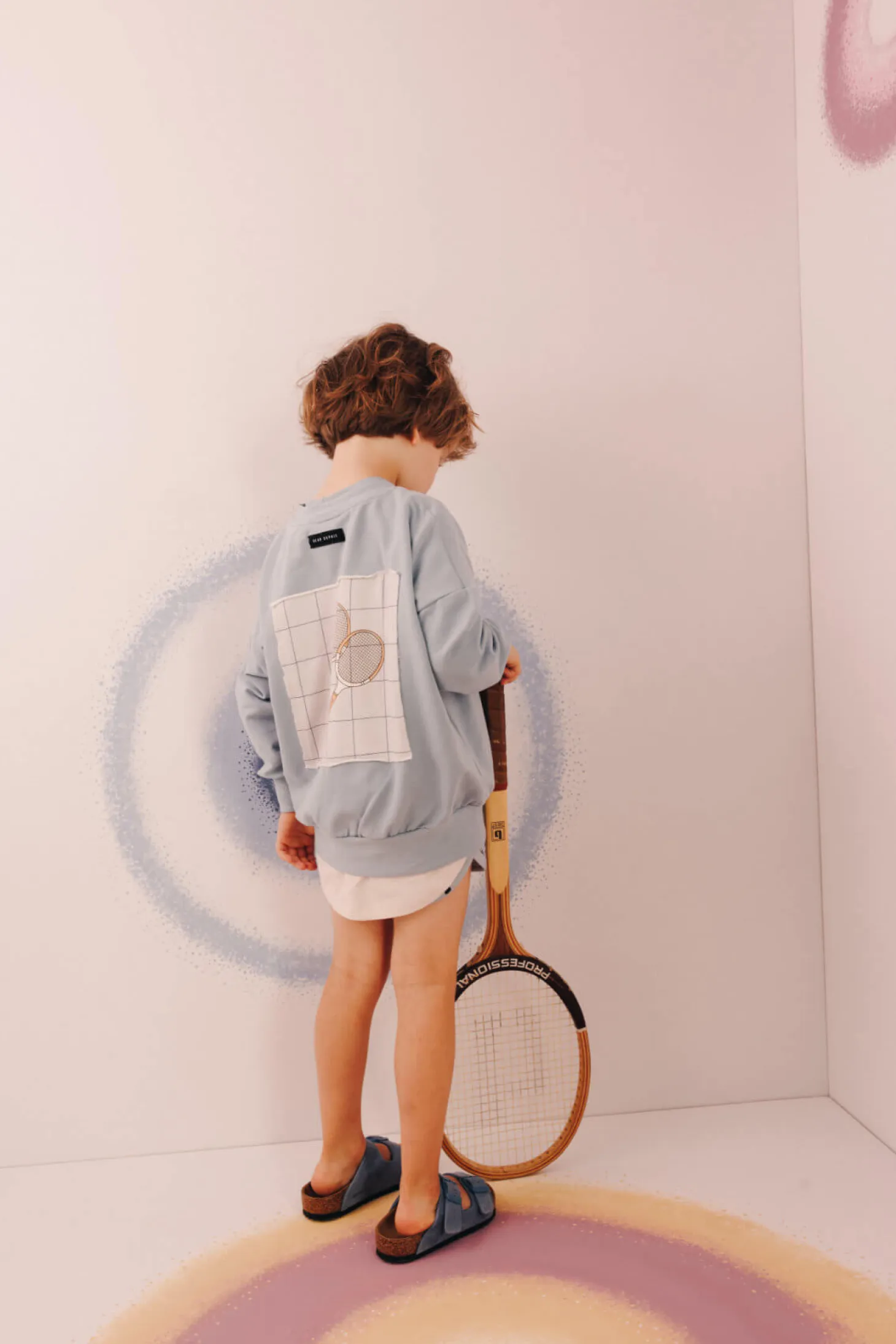 Bluza Oversize - tenis niebieski