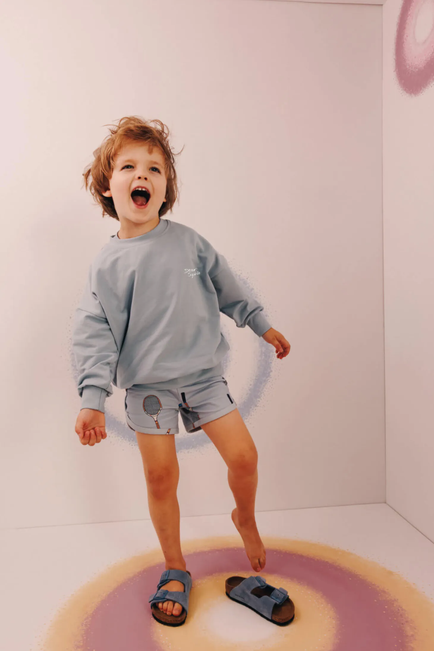 Bluza Oversize - tenis niebieski