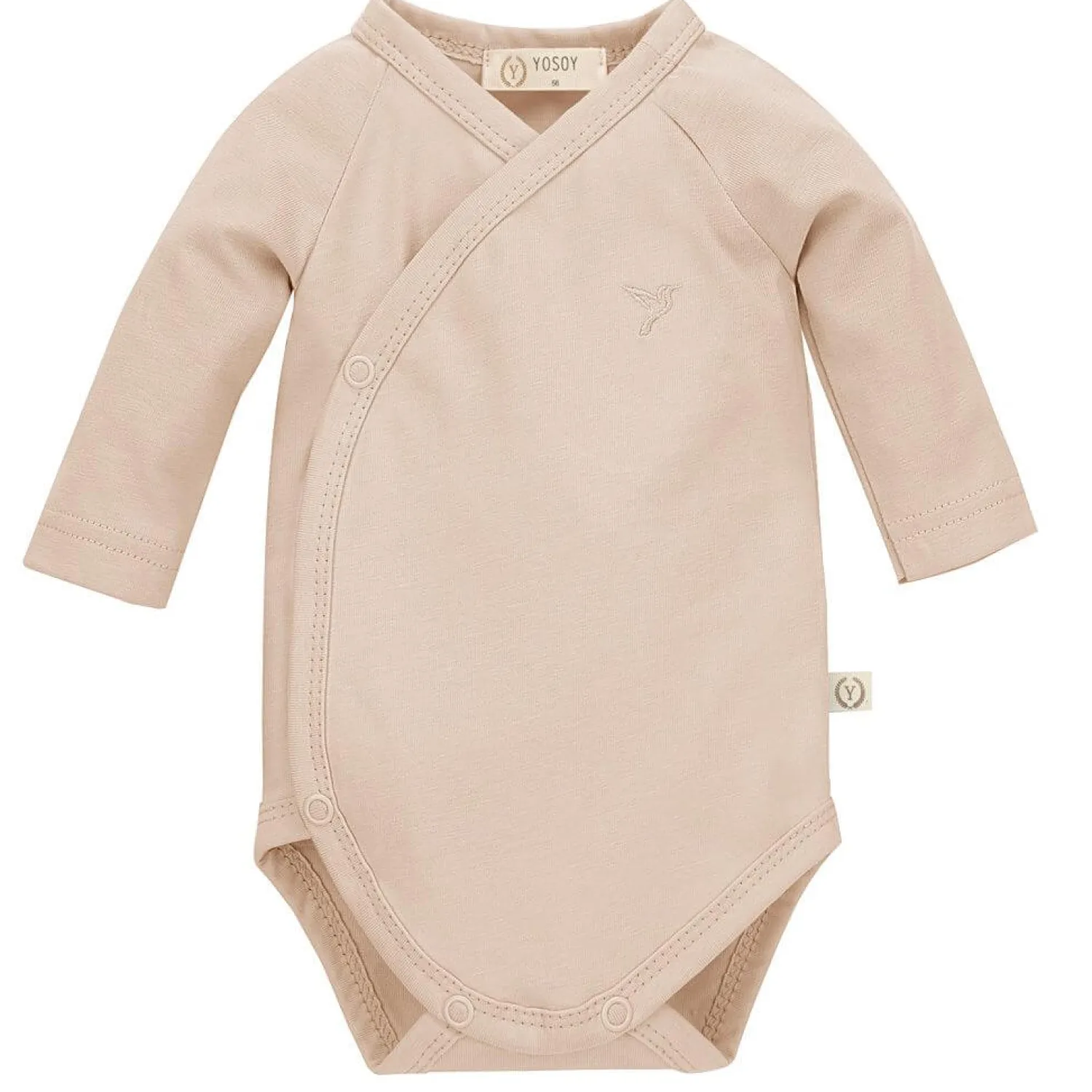 Body|Ubranka Dziecięce | YOSOY Body kopertowe - BEIGE roz.
