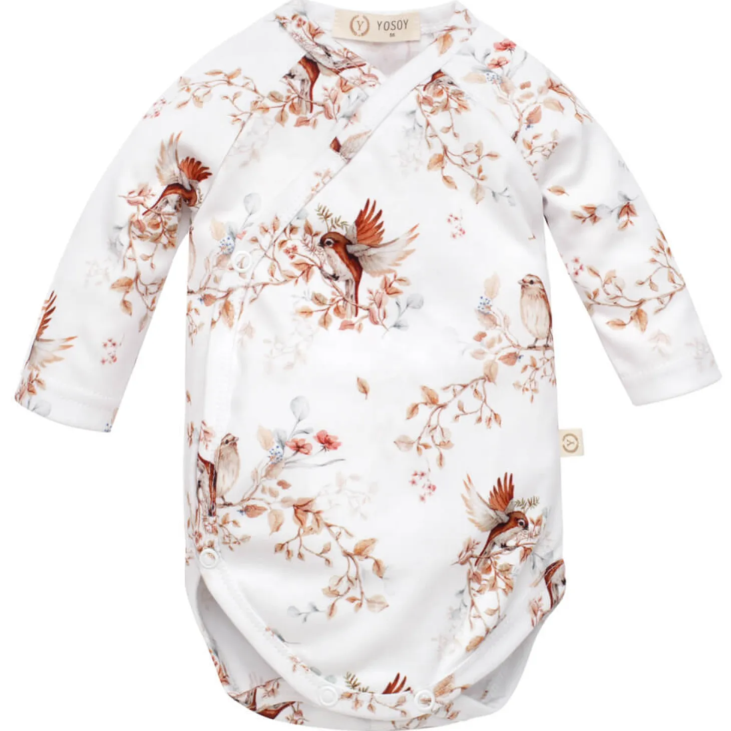 Body organic cotton - BIRDS