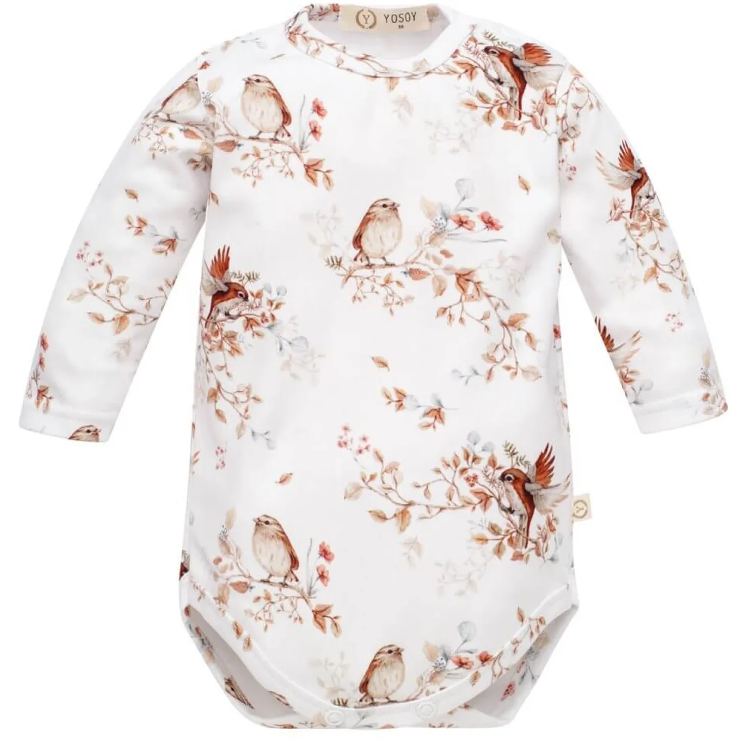 Body organic cotton - BIRDS