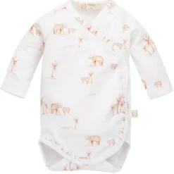 Body|Ubranka Dziecięce | YOSOY Body organic cotton - ELEPHANTS