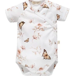 Body|Ubranka Dziecięce | YOSOY Body organic cotton krótki rękaw - BUTTERFLIES