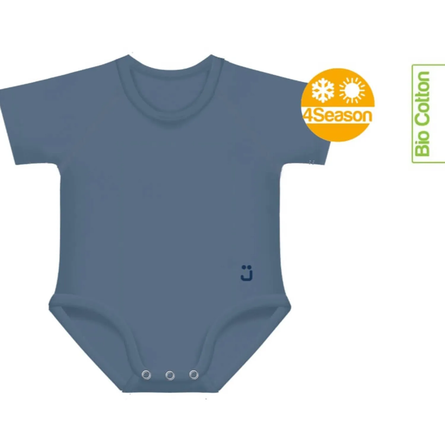 Body|Ubranka Dziecięce | J BIMBI Body rosnące Bio Cotton 4Season 0-36m blue