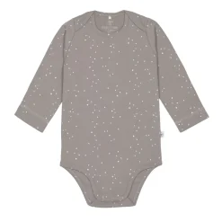 Body|Ubranka Dziecięce | Lassig Body z długim rękawem GOTS, Sprinkle taupe