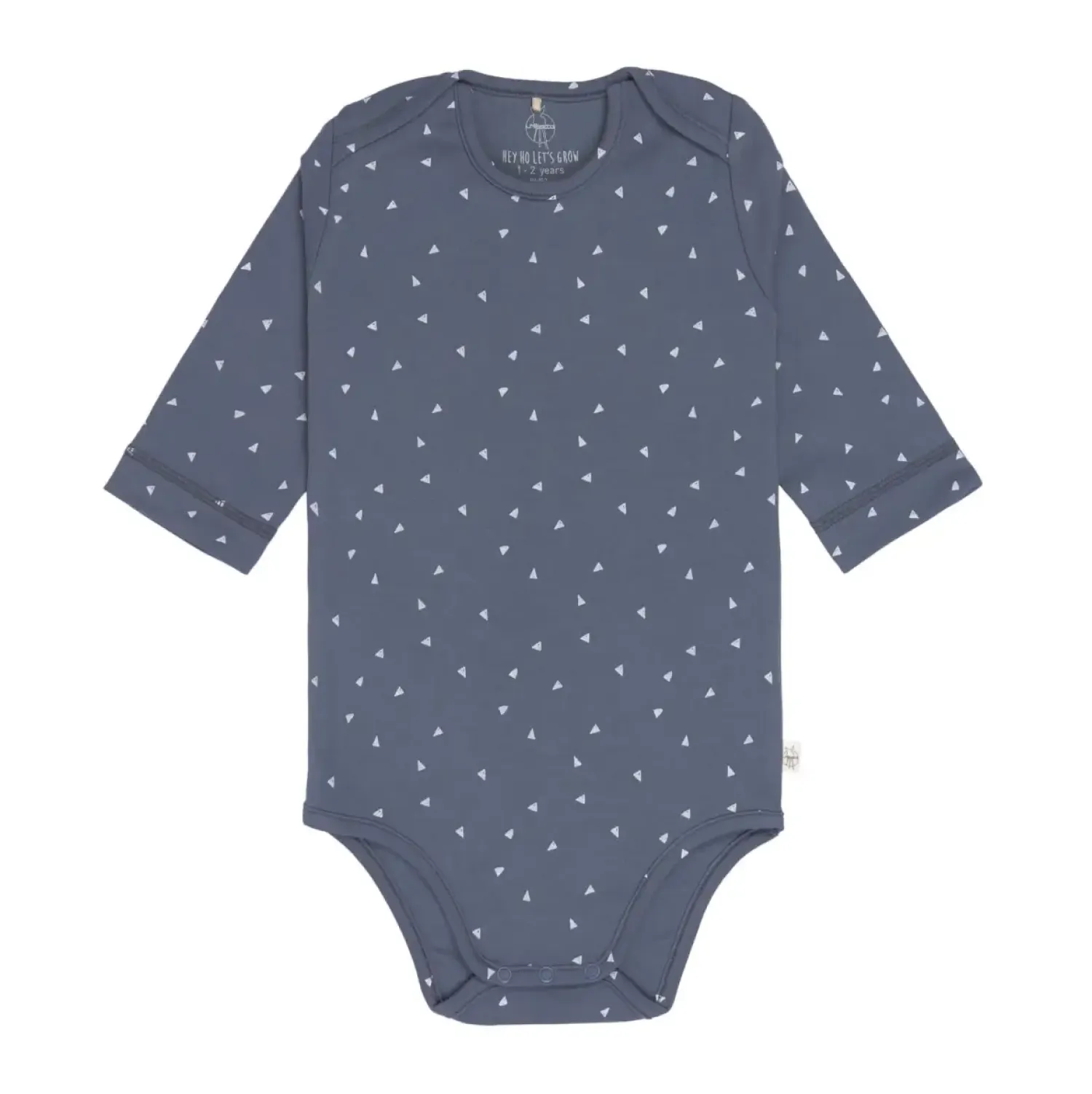Body|Ubranka Dziecięce | Lassig Body z długim rękawem GOTS, Triangle Blue