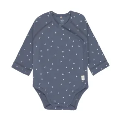Body|Ubranka Dziecięce | Lassig Body z długim rękawem GOTS, Triangle Blue