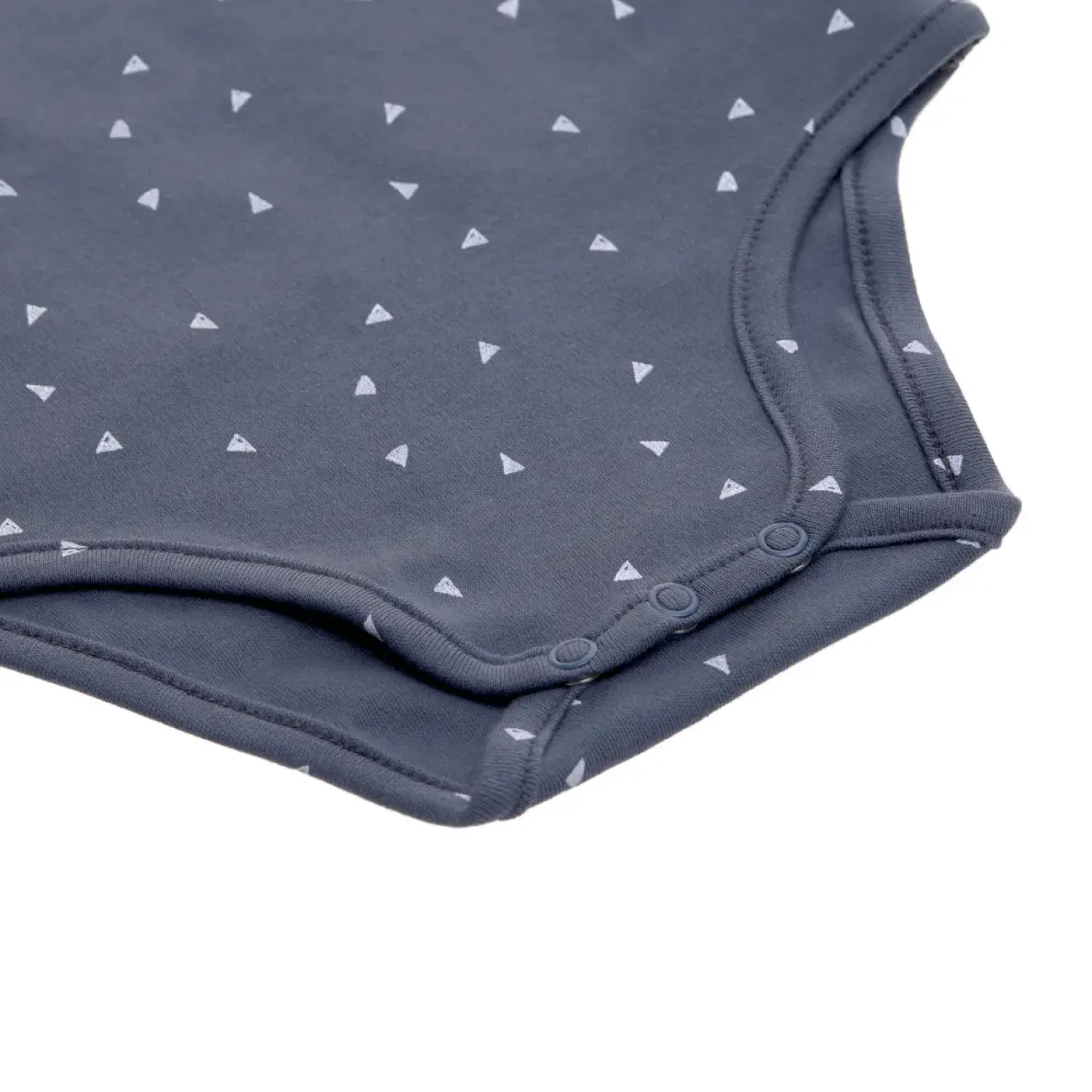Body|Ubranka Dziecięce | Lassig Body z długim rękawem GOTS, Triangle Blue