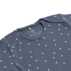 Body|Ubranka Dziecięce | Lassig Body z długim rękawem GOTS, Triangle Blue