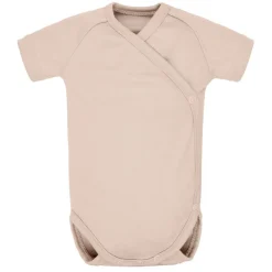 Body|Ubranka Dziecięce | POOFI Body z krótkim rękawem - latte