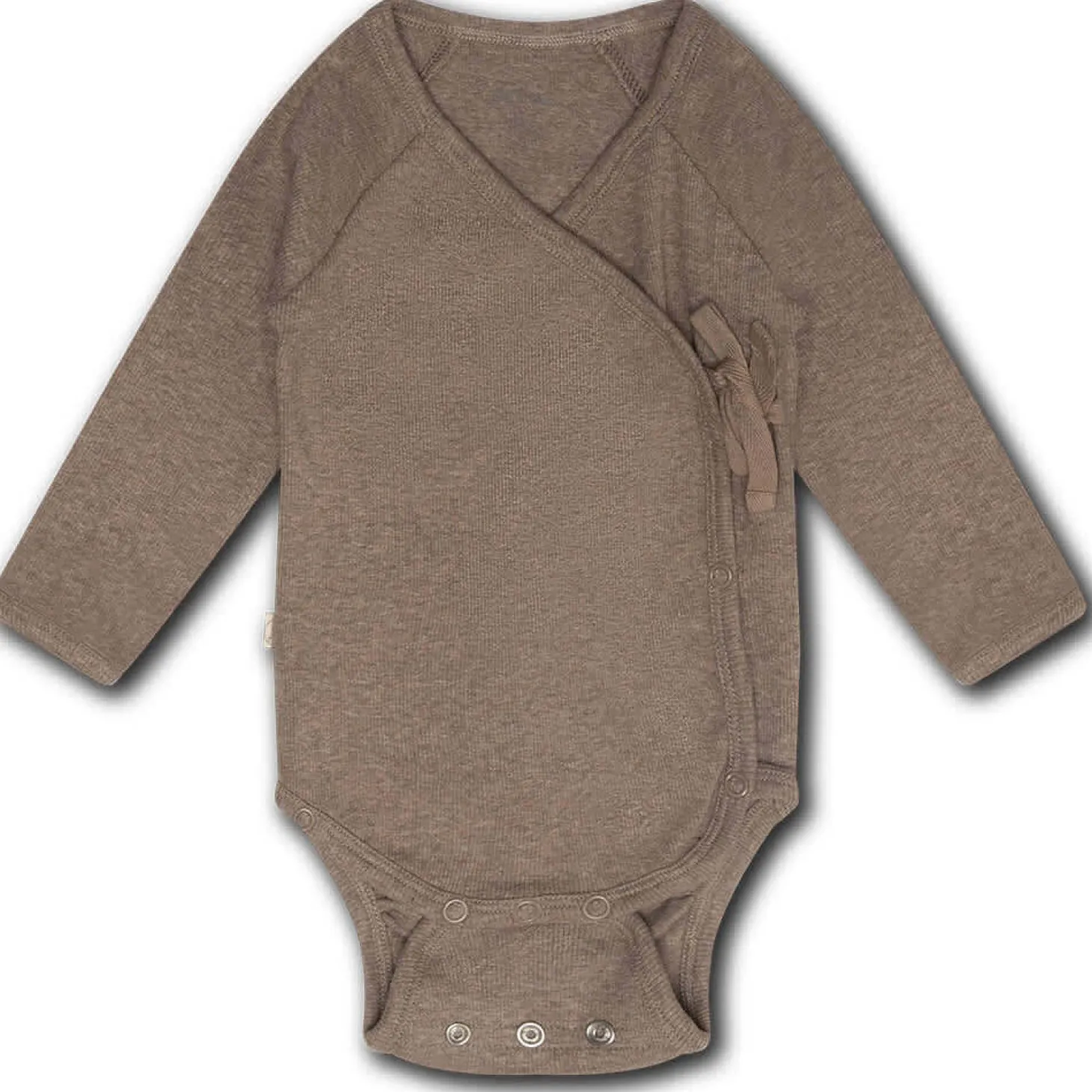 Body z wiązaniem Becca - brown melange