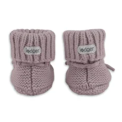 Buciki niechodki z wełny merino 100% - Rose