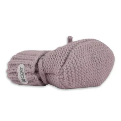 Buciki niechodki z wełny merino 100% - Rose