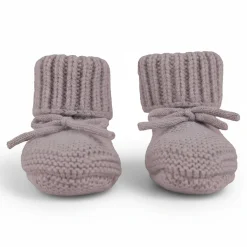 Buciki niechodki z wełny merino 100% - Rose