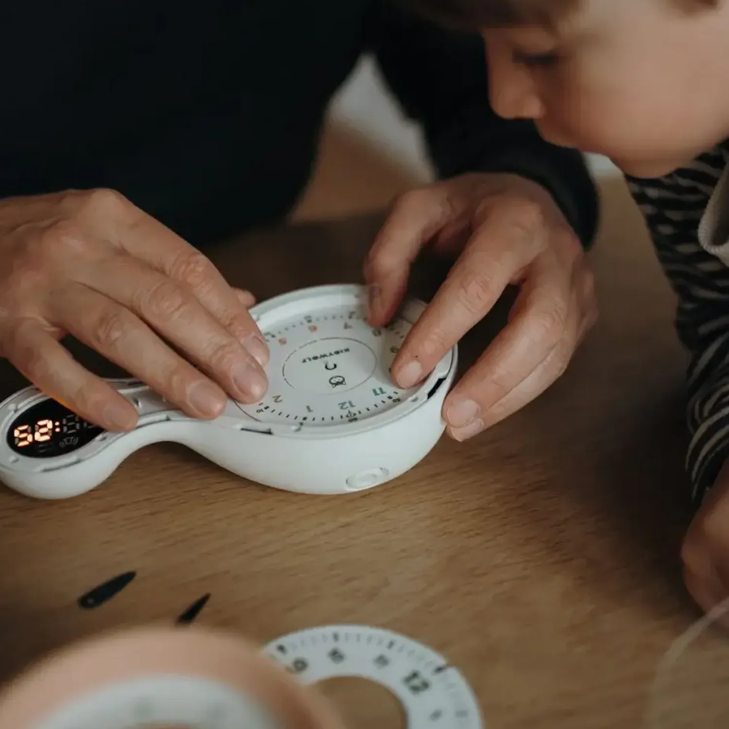 8 Lat+|Edukacyjne | Kidywolf Budzik edukacyjny KIDYALARM - zielony