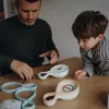 Budzik edukacyjny KIDYALARM - melonowy