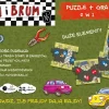 Gry Planszowe|Puzzle | Wydawnictwo Nasza Księgarnia BUM i BRUM. Rajd Malucha