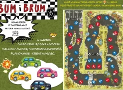 Gry Planszowe|Puzzle | Wydawnictwo Nasza Księgarnia BUM i BRUM. Rajd Malucha