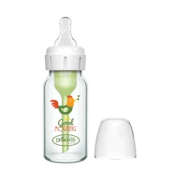Butelki Do Karmienia|Butelki I Akcesoria | Dr Brown's Butelka do karmienia niemowląt Options+ szkło - kogut, 120ml