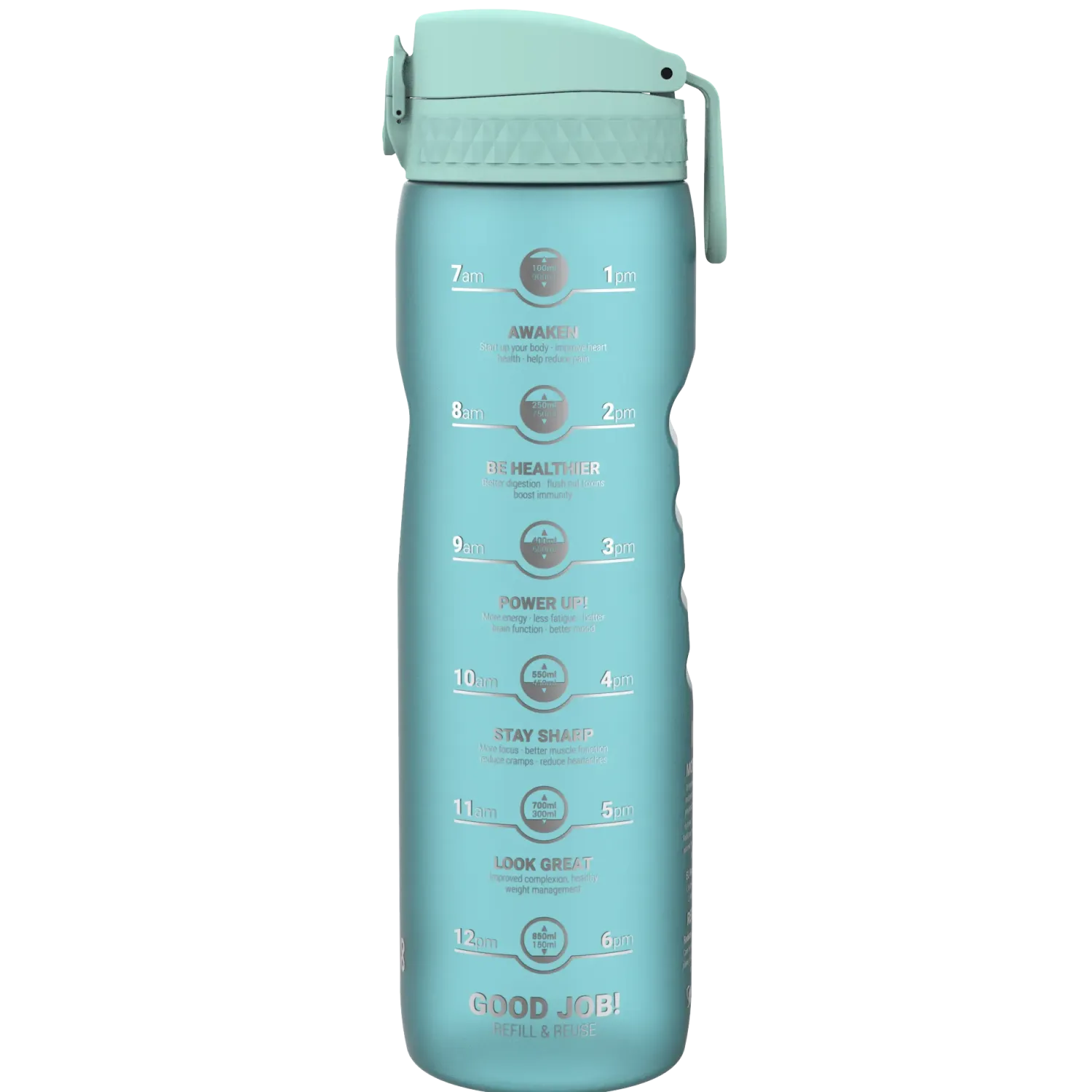 Bidony I Butelki|Butelki I Bidony | ION8 Butelka BPA Free 1l Sonic Blue Motivator