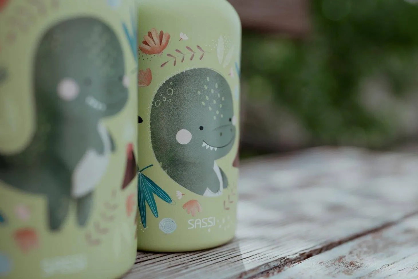Butelka na wodę bidon 500 ml - Dinozaur