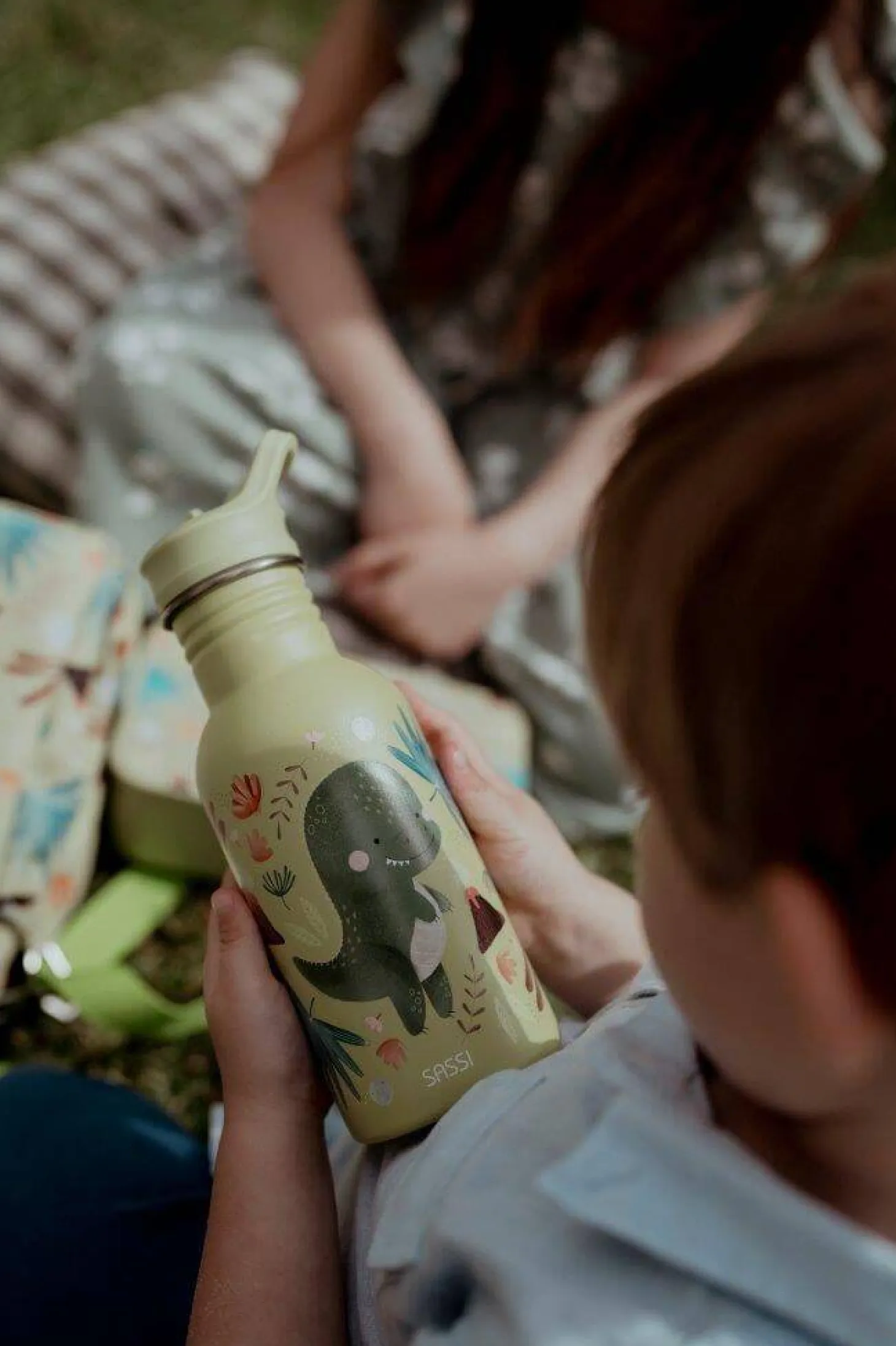 Butelka na wodę bidon 500 ml - Dinozaur