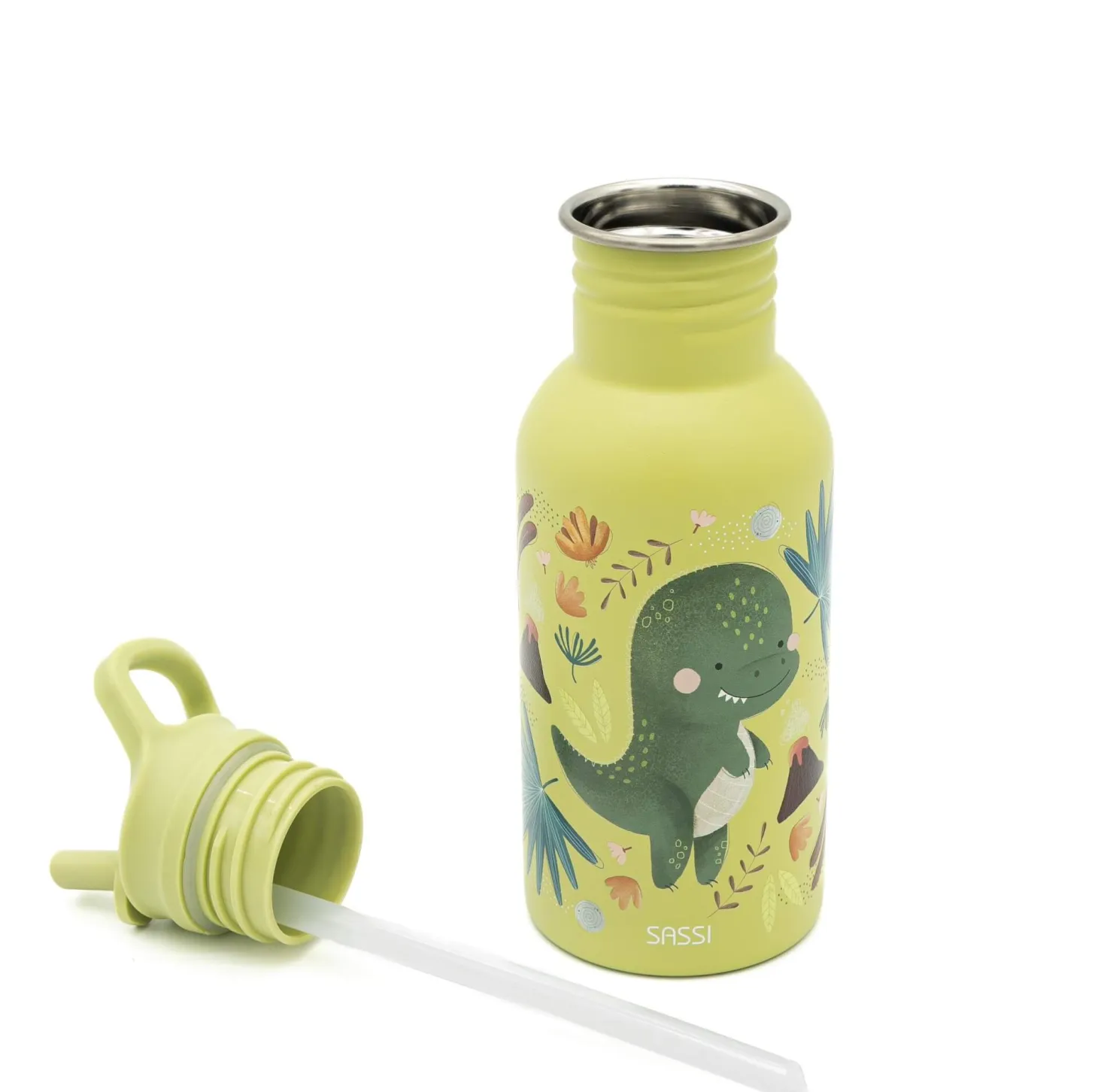 Butelka na wodę bidon 500 ml - Dinozaur