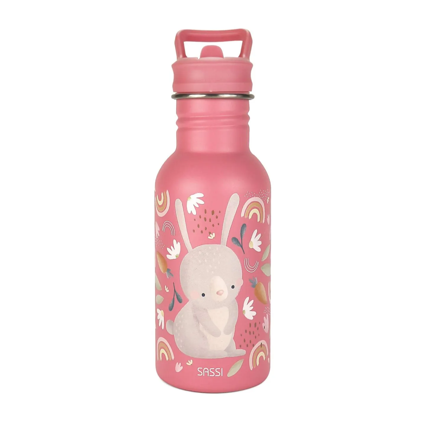 Bidony I Butelki|Bidony I Butelki | SASSI Butelka na wodę bidon 500 ml - Królik