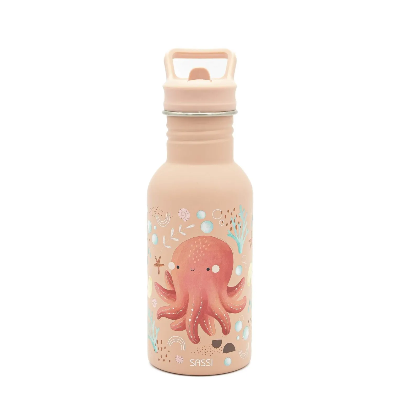 Bidony I Butelki|Bidony I Butelki | SASSI Butelka na wodę bidon 500 ml - Ośmiornica