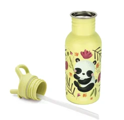 Bidony I Butelki|Bidony I Butelki | SASSI Butelka na wodę bidon 500 ml - Panda