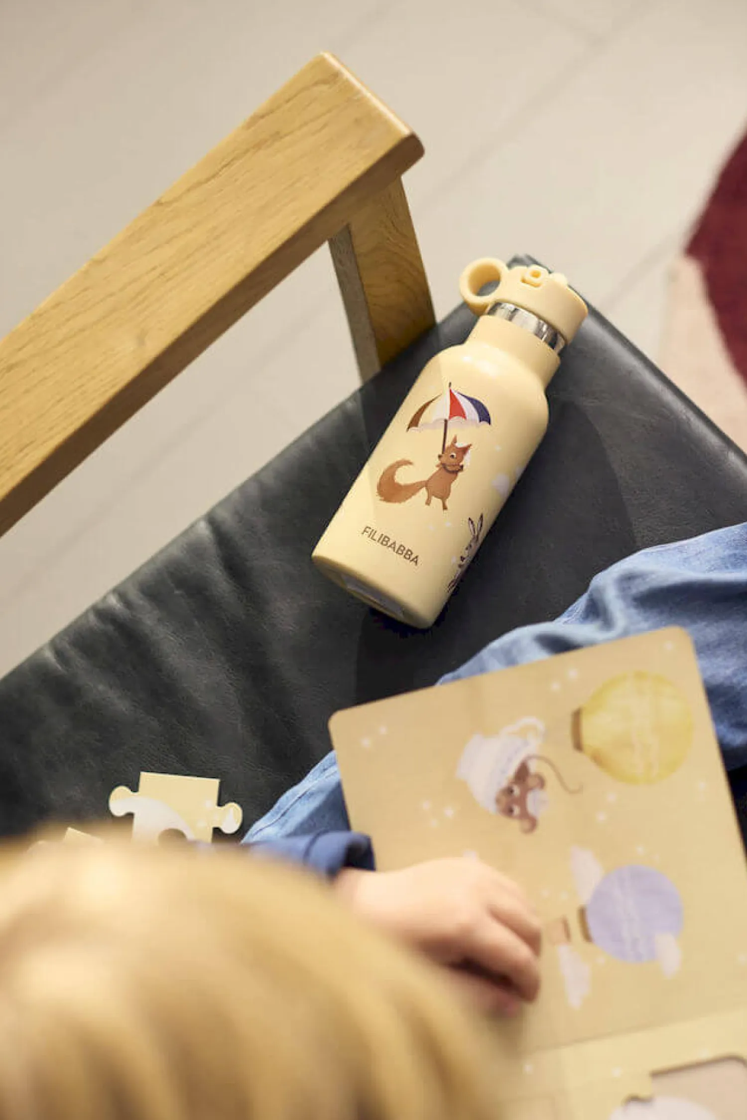Bidony I Butelki|Bidony I Butelki | Filibabba Butelka na wodę ze stali nierdzewnej 350 ml Star Catchers