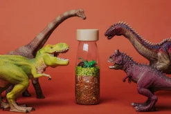 Idealne W Podróży|12M+ | Petit Boum Butelka obserwacyjna - dinozaury JURASSIC