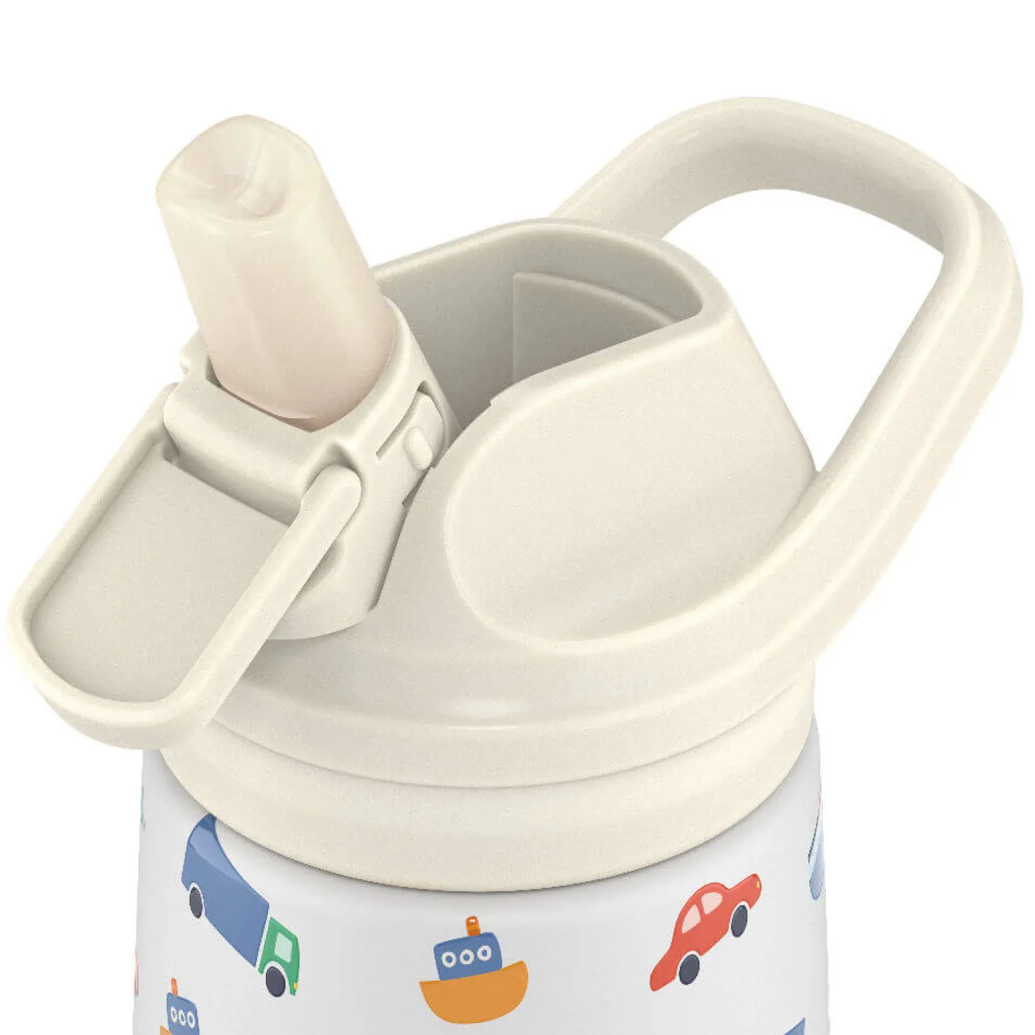 Butelka termiczna Kiddies - Little Wheels, 350 ml