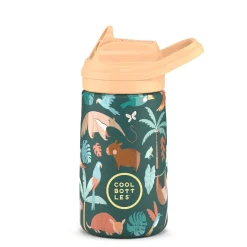Bidony I Butelki|Bidony I Butelki | Cool Bottles Butelka termiczna Kiddies - Rainforest Refuge, 350 ml