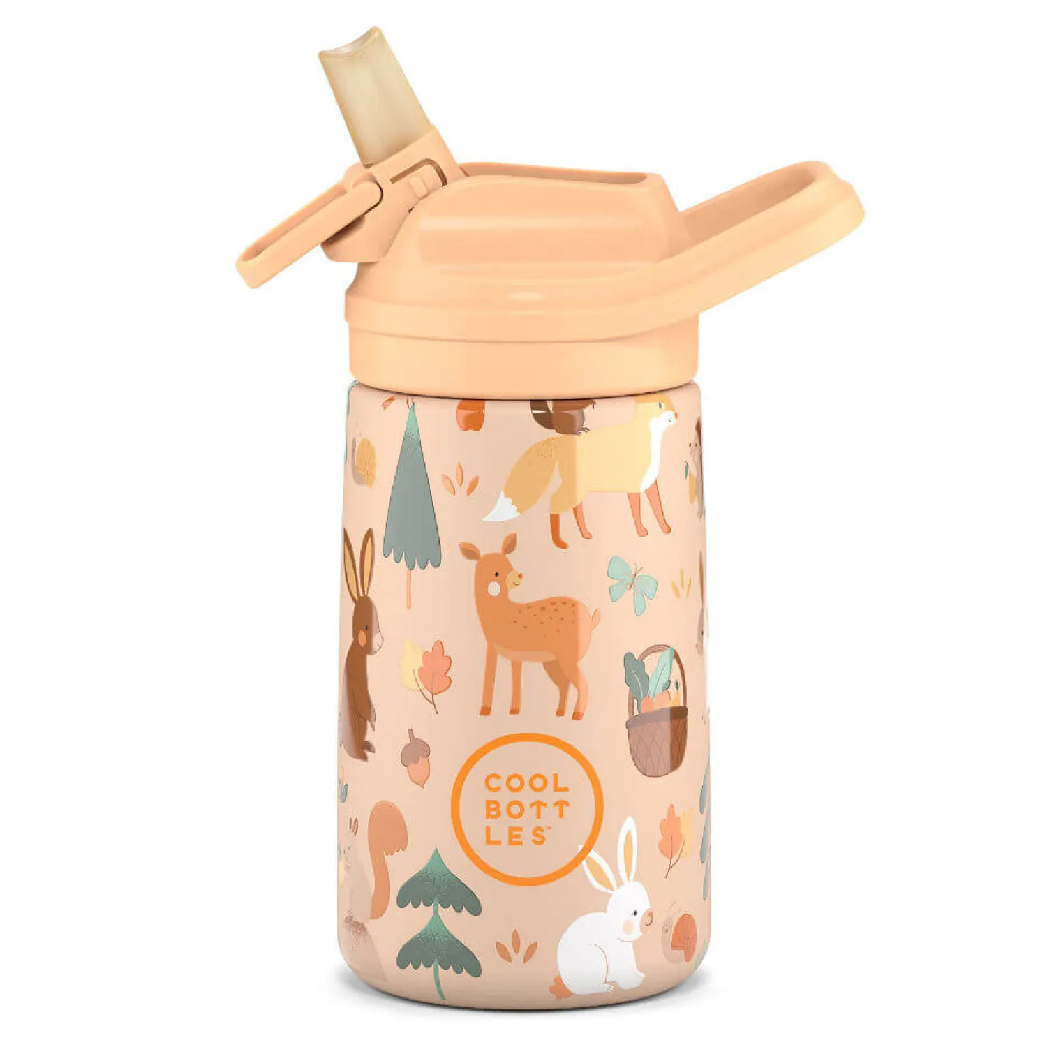 Bidony I Butelki|Bidony I Butelki | Cool Bottles Butelka termiczna Kiddies - Woodland Buddies, 350 ml