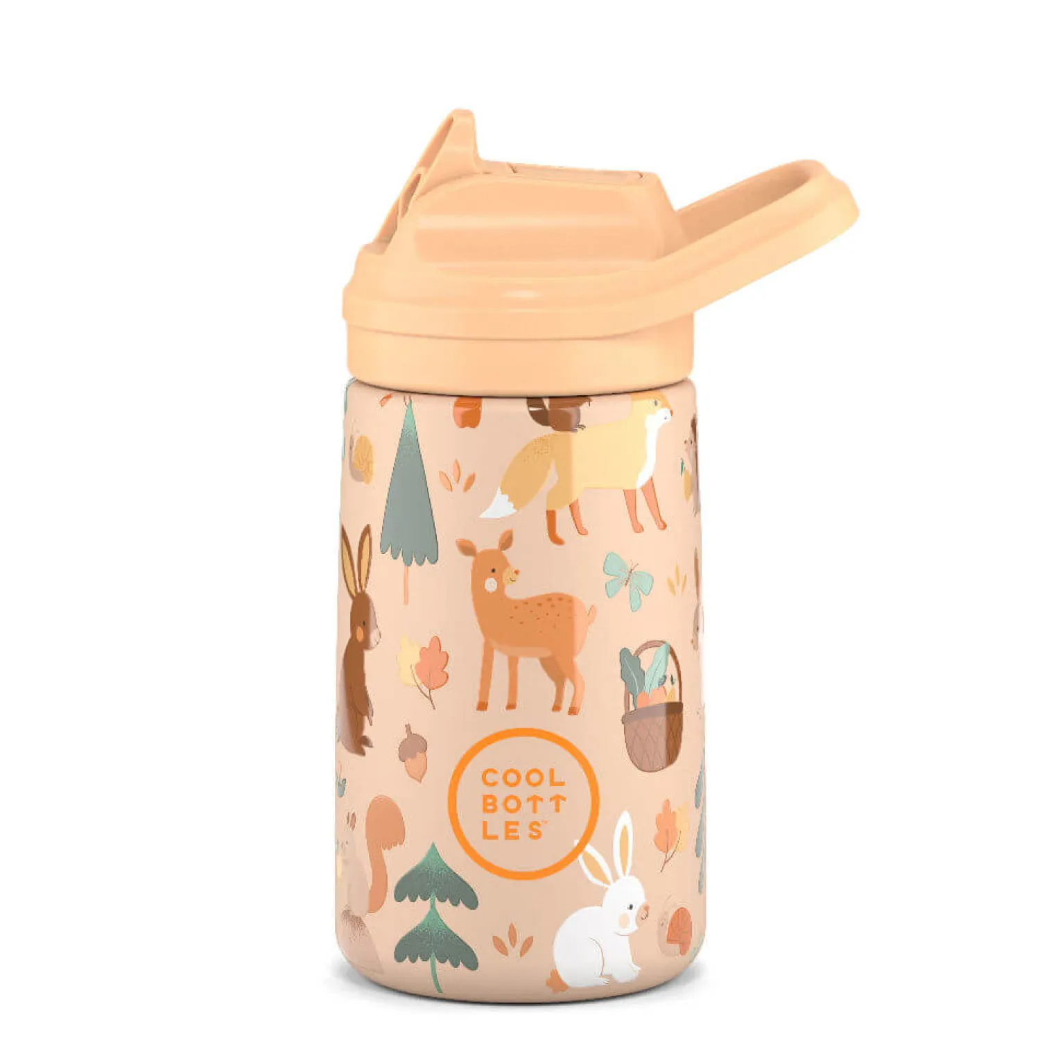 Bidony I Butelki|Bidony I Butelki | Cool Bottles Butelka termiczna Kiddies - Woodland Buddies, 350 ml