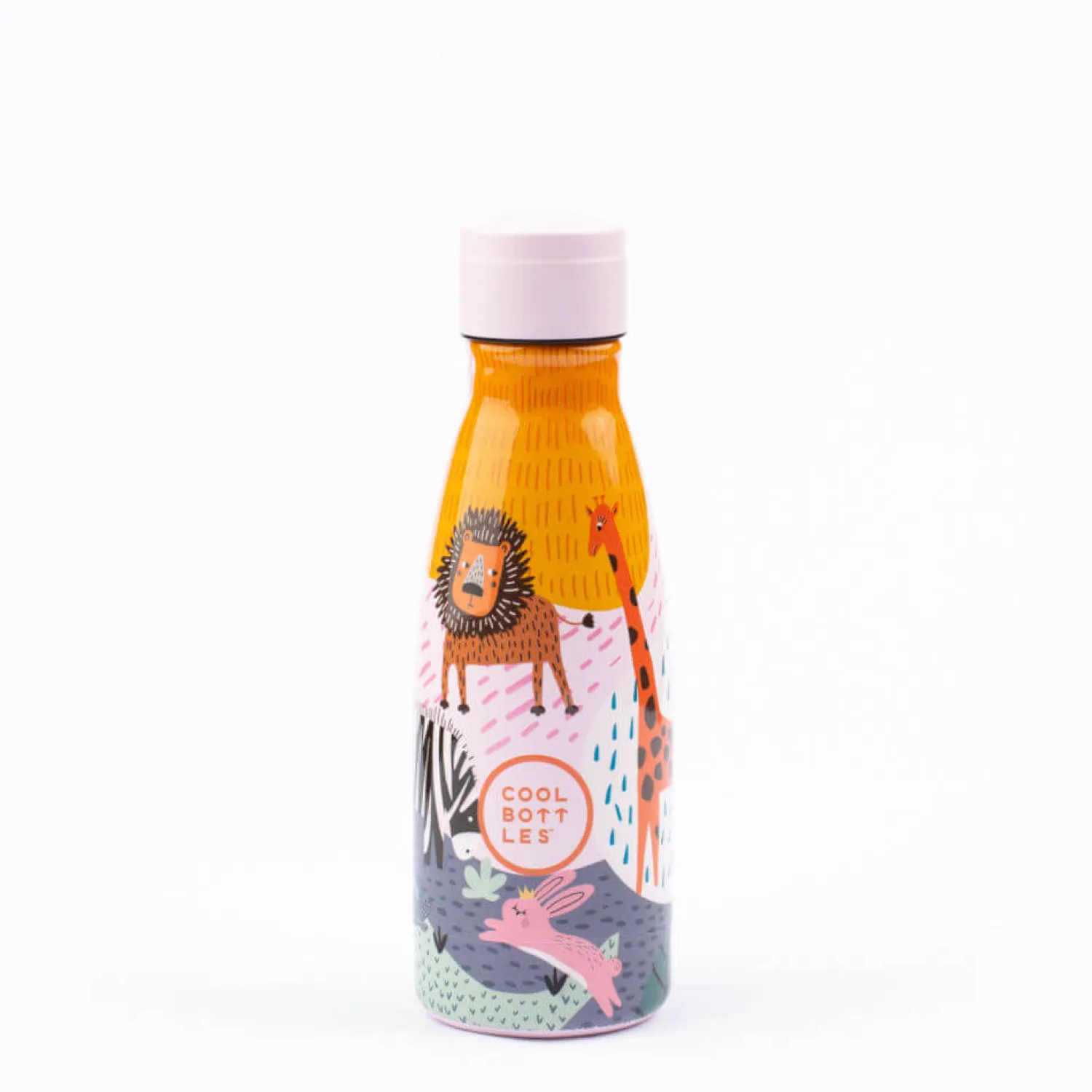 Bidony I Butelki|Bidony I Butelki | Cool Bottles Butelka termiczna Kids Triple cool - Savannah kingdom, 260 ml