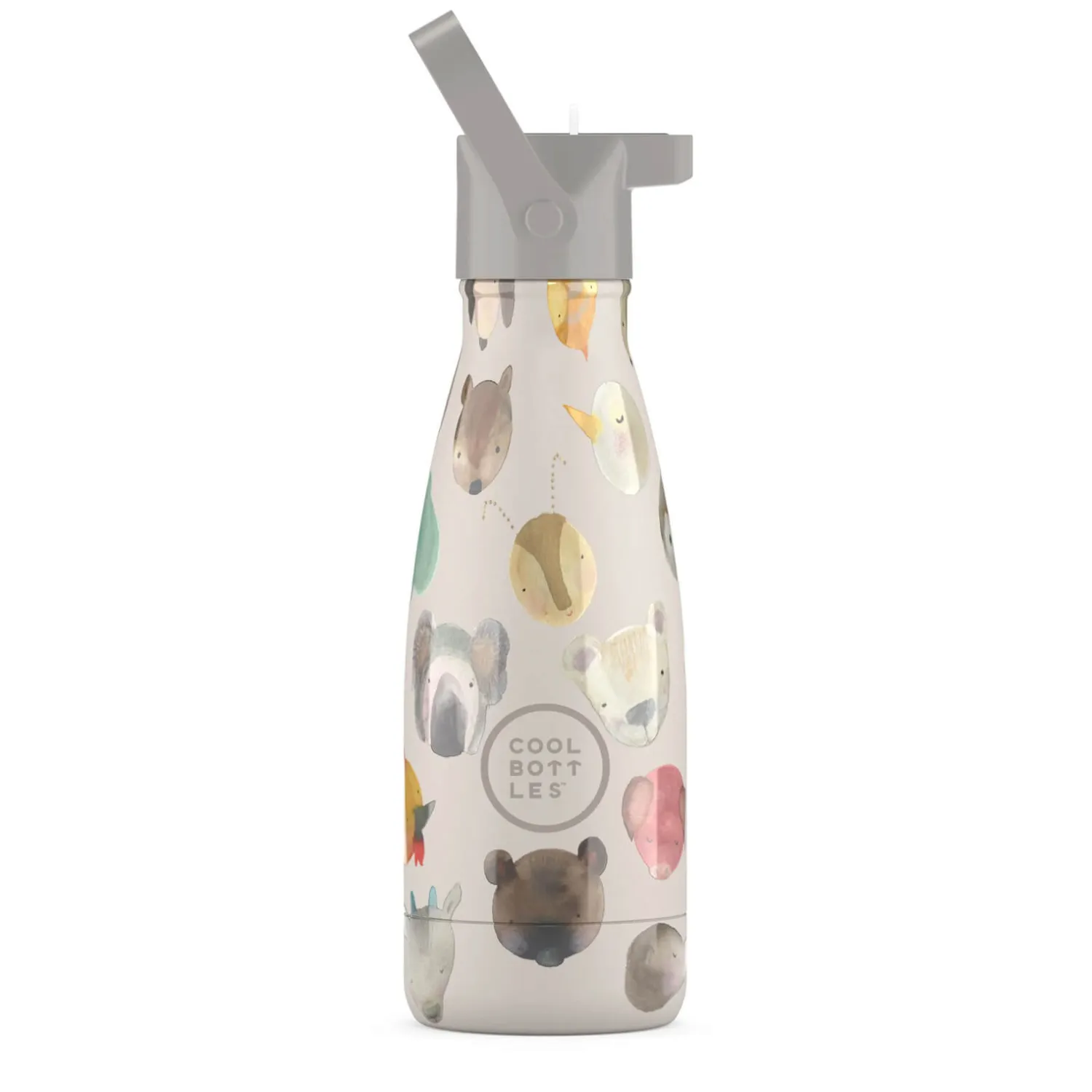 Bidony I Butelki|Bidony I Butelki | Cool Bottles Butelka termiczna Kids Triple cool - Tiny Creatures, 260 ml
