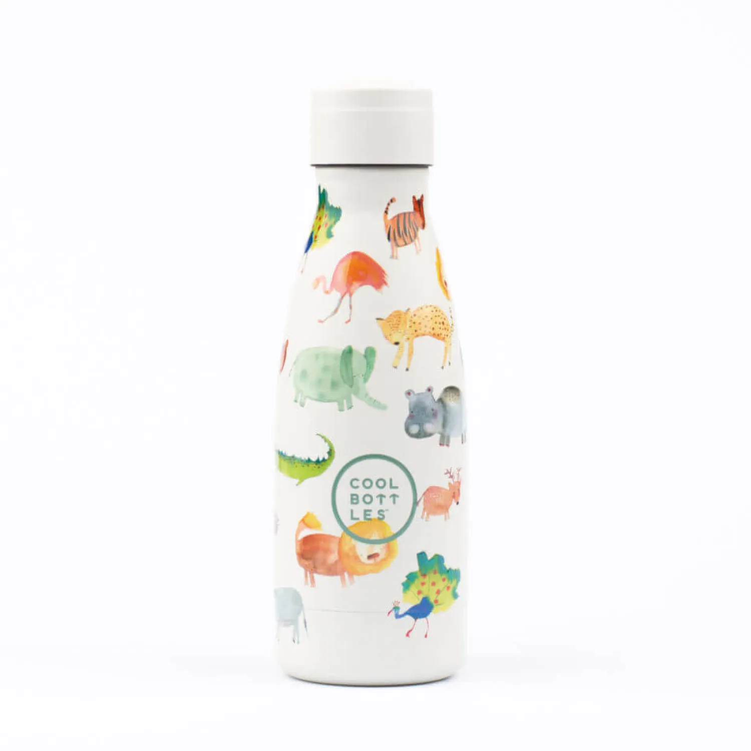 Bidony I Butelki|Bidony I Butelki | Cool Bottles Butelka termiczna Kids Triple cool - African safari, 260 ml