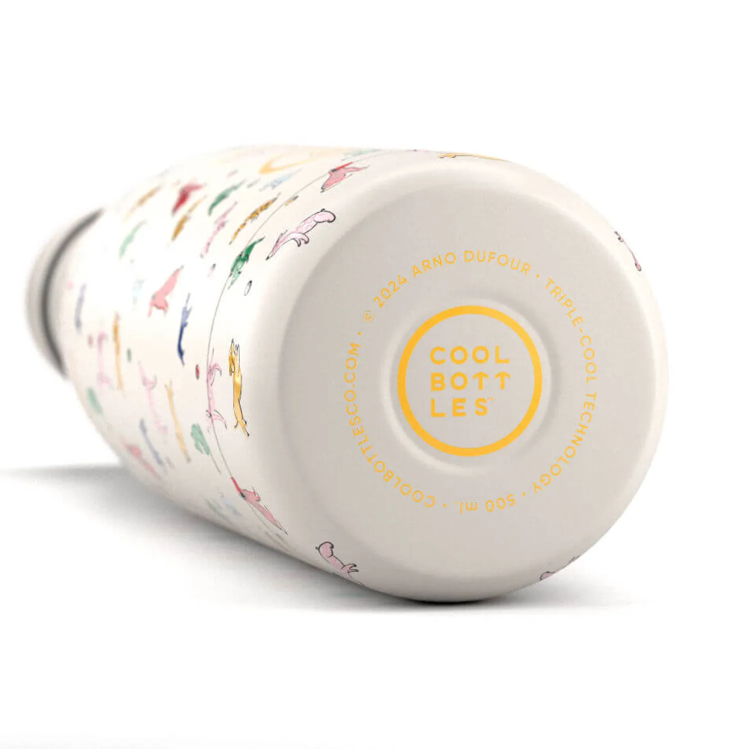 Bidony I Butelki|Bidony I Butelki | Cool Bottles Butelka termiczna Triple cool Xclusive - Doggie Party, 500 ml