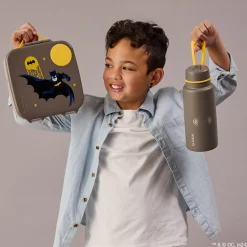 Bidony I Butelki|Bidony I Butelki | b.box Butelka termiczna ze składanym ustnikiem, termos ze stali nierdzewnej - Batman, 1l