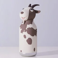 Butelka termiczna ze słomką Bestie, 460 ml - Koza