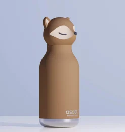 Butelka termiczna ze słomką Bestie, 460 ml - Lis