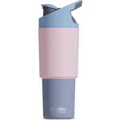 Butelki I Bidony | Asobu Butelka termiczna ze słomką Cosmic, 960ml- pastelowy różowy