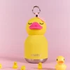 Bidony I Butelki|Bidony I Butelki | Asobu Butelka termiczna ze słomką Mini Bestie, 200 ml - Kaczuszka