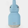 Butelka termiczna ze słomką Mini Bestie, 200 ml - Słoń