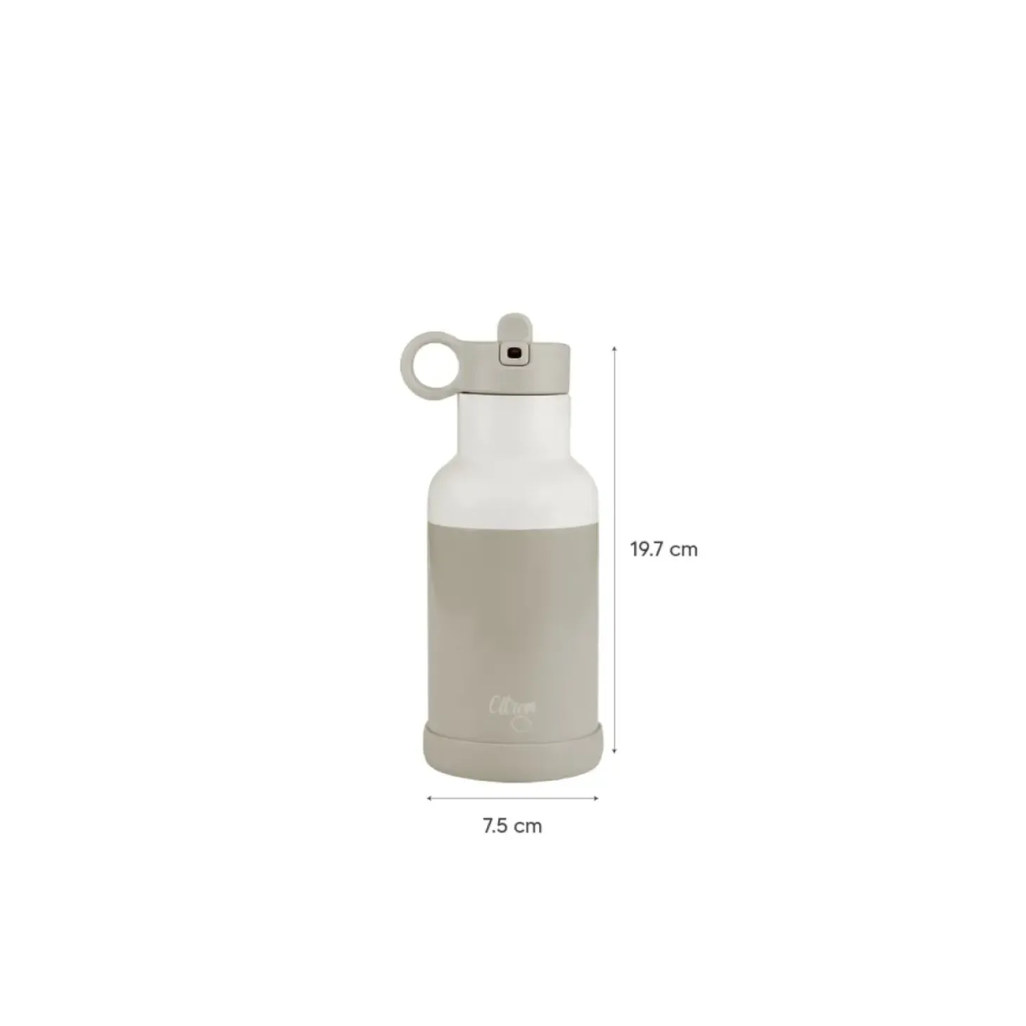Butelka termiczna ze stali nierdzewnej 350ml - Dino Green