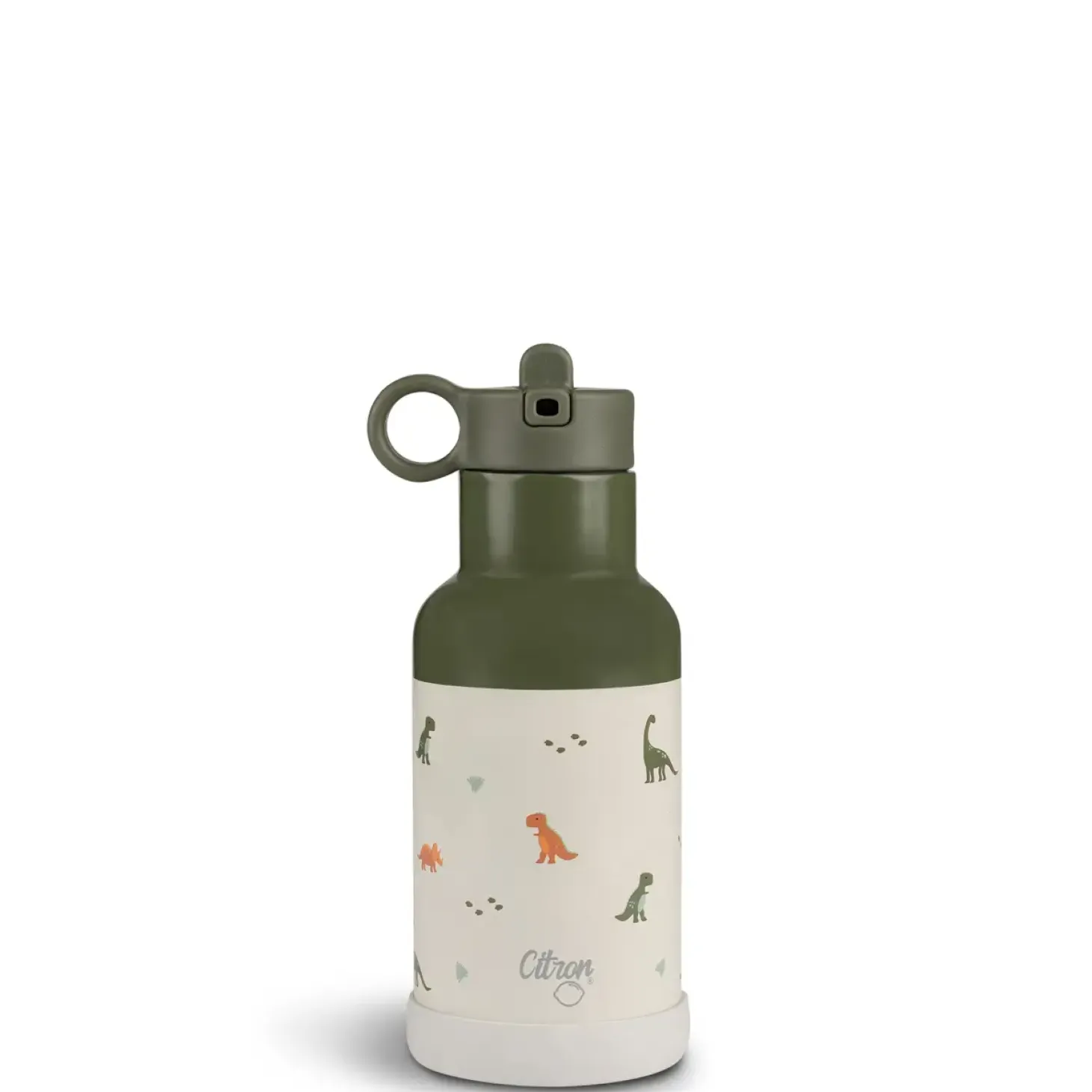 Butelka termiczna ze stali nierdzewnej 350ml - Dino Green